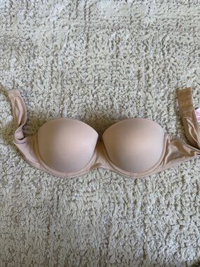Nude Strapless Convertible Bra 34B